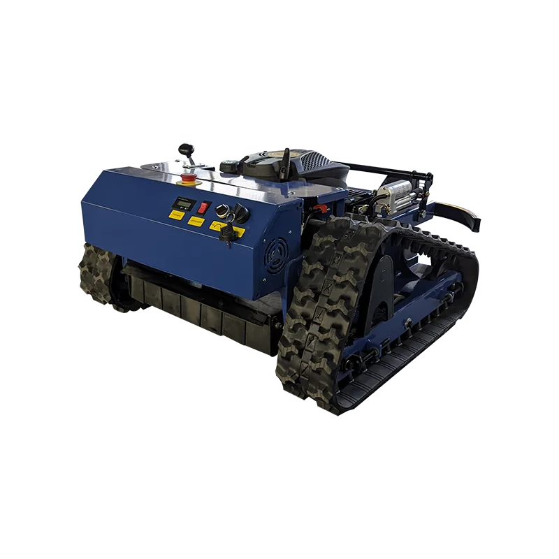 Customized remote control self-propelled four wheel drive crawler lawn mower for orchard home garden mowing 5