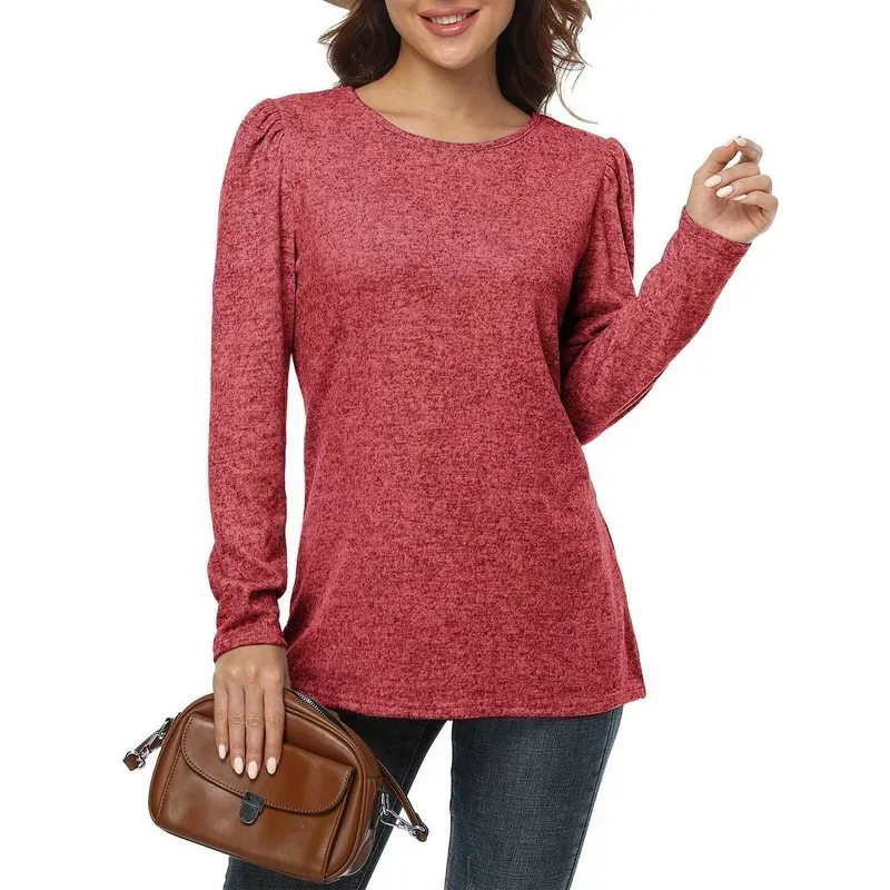 

Летнее женское Плиссированное повседневное свободное яркое нижнее белье с круглым вырезом