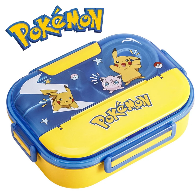 Uitgaven metalen Een evenement קופסאת אוכל פוקימון | Lunch Box Children Pikachu | Pikachu Lunch Boxes Kids  - Pokemon - Aliexpress