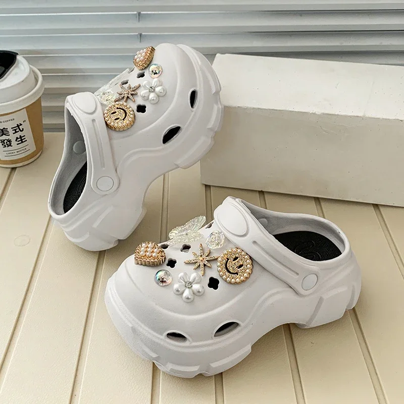 Girls EVA Summer Slippers Soft Non Slip Kids Princess Shoes