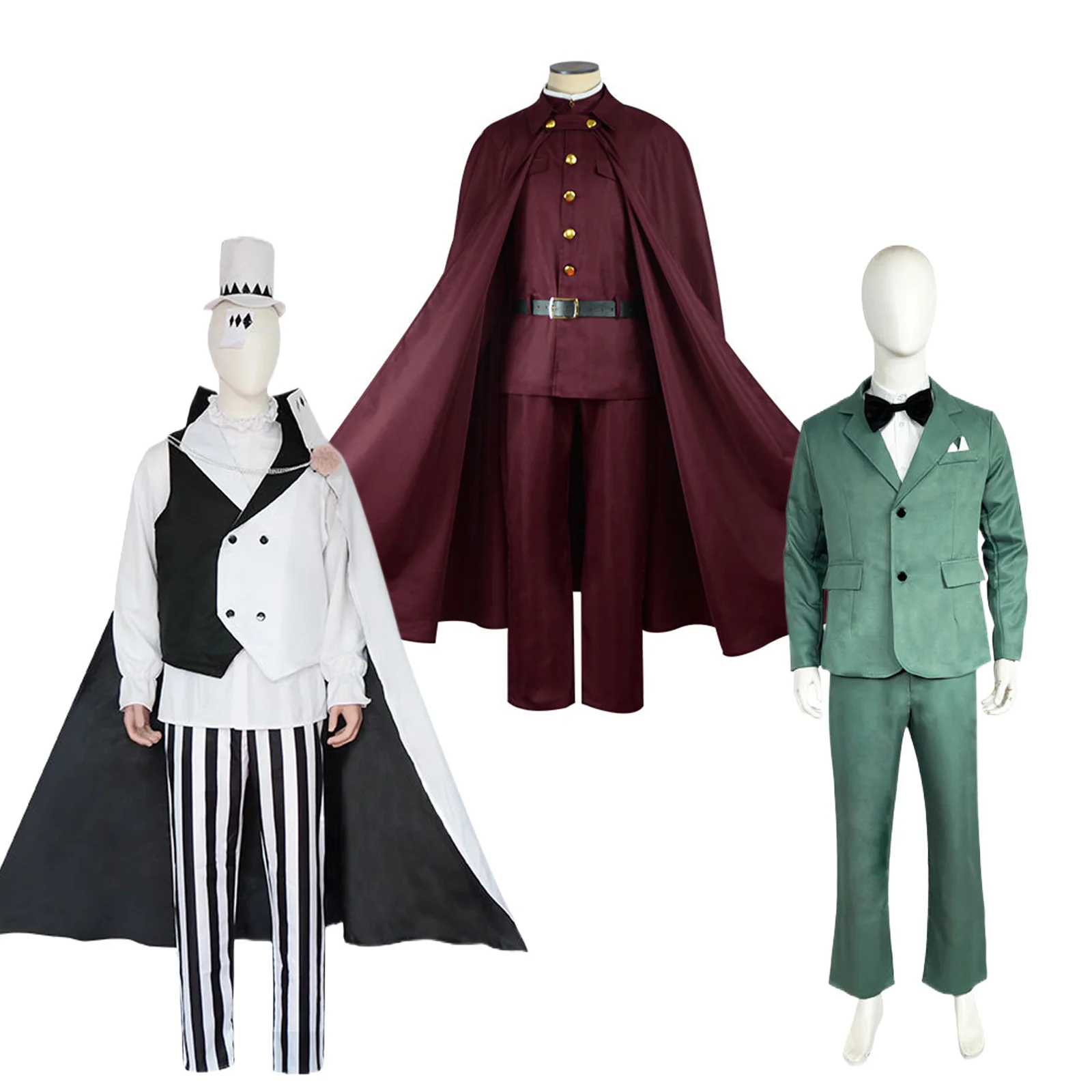 

Anime Bungou Stray Dogs 4th season Fukuchi Ouchi Ookura Teruko Jouno Saigiku Suehiro Tecchou Oguri Mushitarou Cosplay Costume