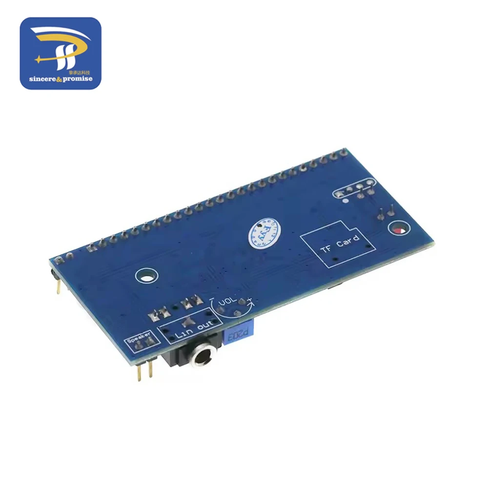 Enhanced MP3 Trigger Voice Player Module for DIY Projects and Advertising