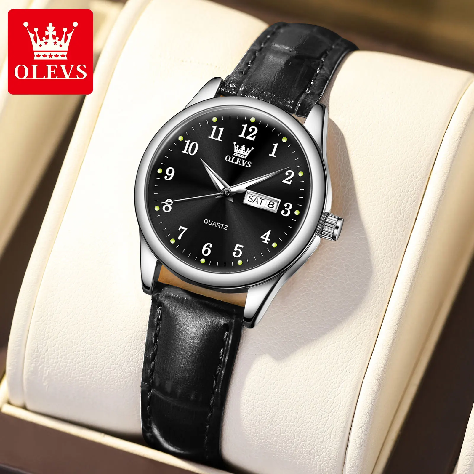 ساعة OLEVS الأنيقة للنساء الأكثر مبيعًا عالية الجو...