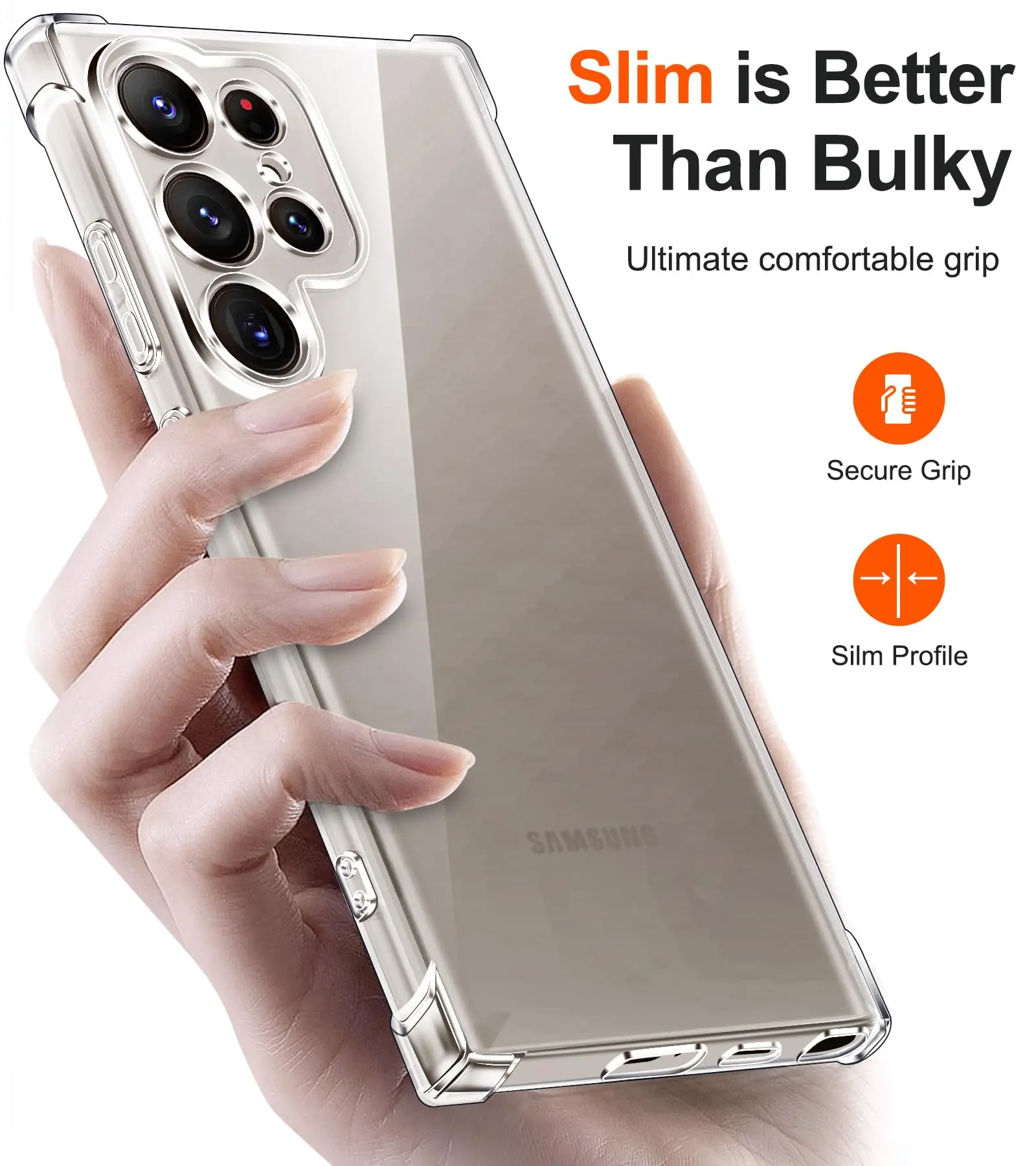 Shockproof TPU Soft Silicone Phone Case - Durable Back Cover