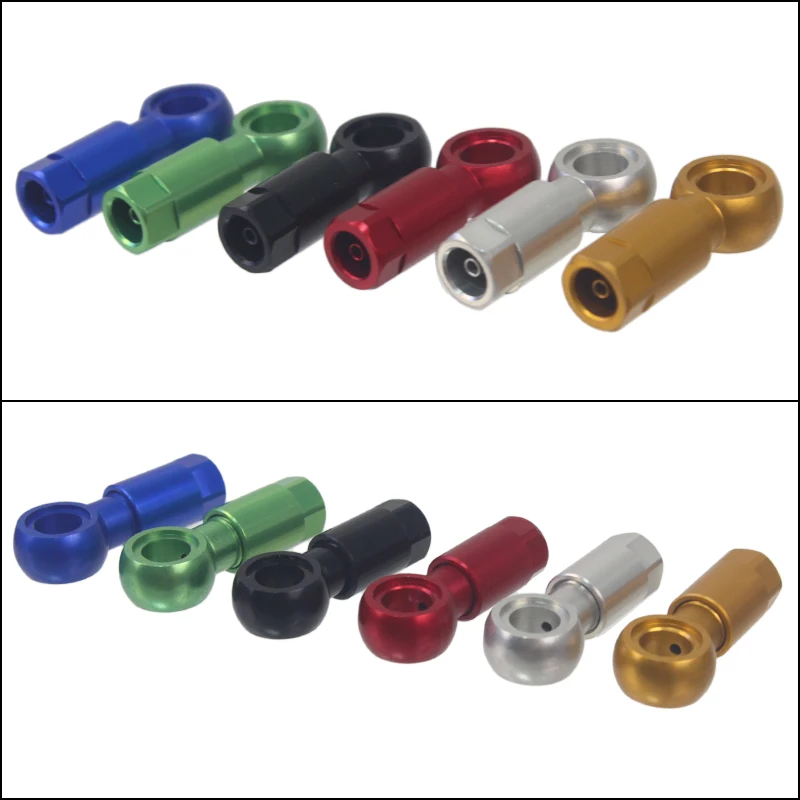 Bicycle Hydraulic Disc Brake Tubing Set Olive Head Connector Five-wire Body BH90 bike brake fitting For SLX XT XTR