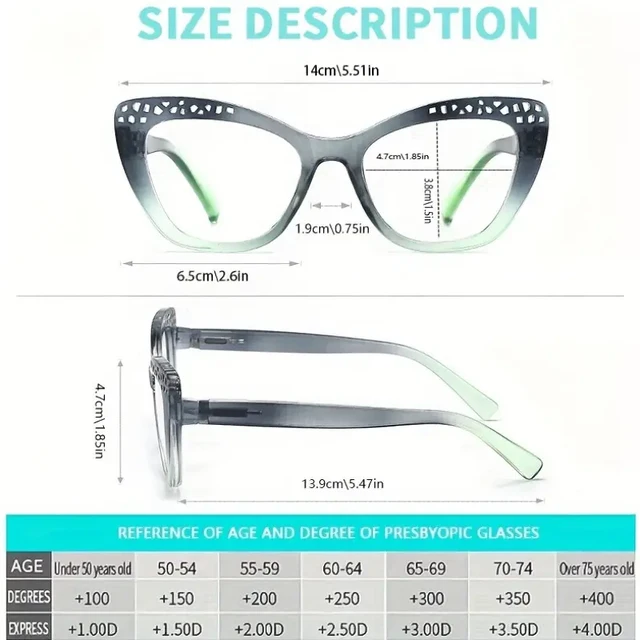 Gafas de lectura de moda antiluz azul para hombres y mujeres, gafas de lectura para presbicia, hipermetropía + 1,0 + 1,5 + 2,0 + 2,5 + 3,0 + 3,5 + 4,0 5