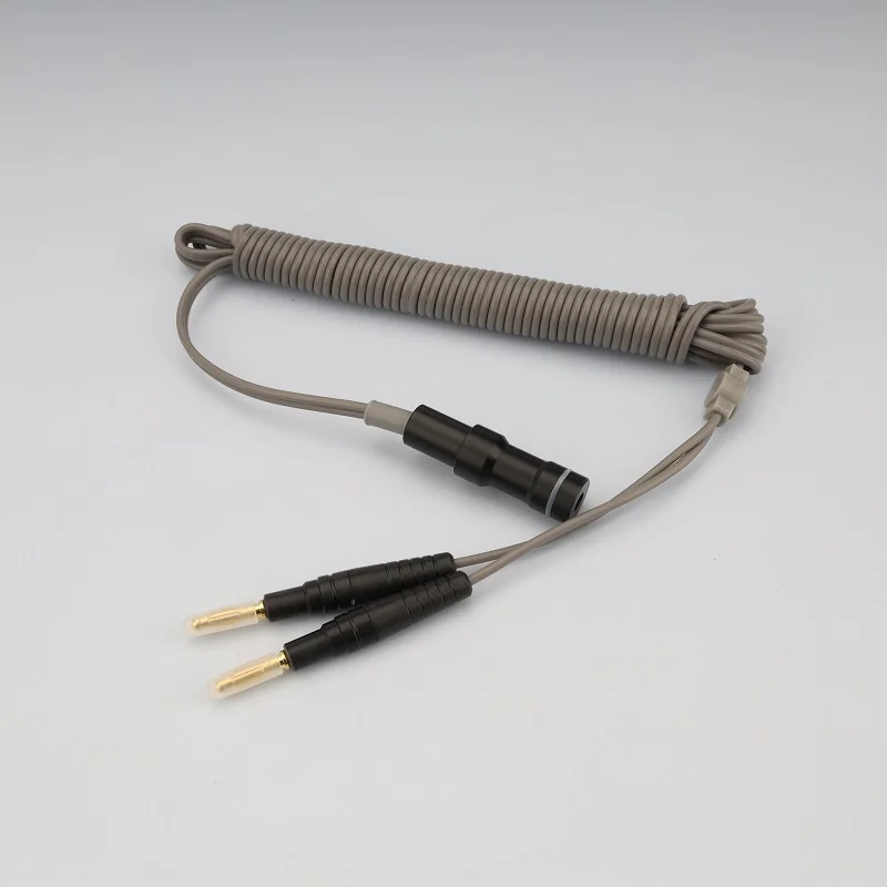Laparoscopic Instrument Bipolar Forceps with Bipolar Cable for Surgery and Teaching