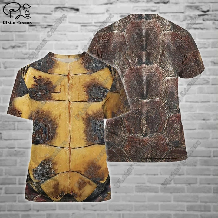 

PLstar Cosmos 3D Printing Latest Marine Life Diving Unique Men's and Women's Harajuku Streetwear Casual T-Shirt Short Sleeve