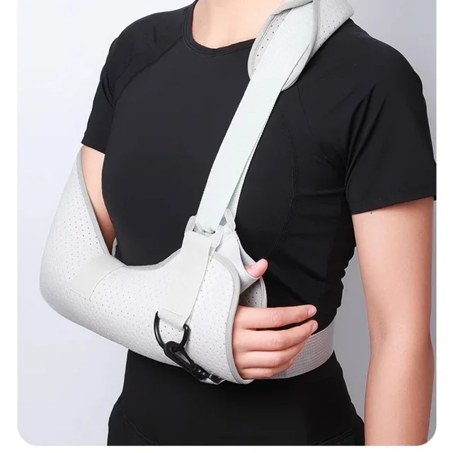 Forearm Sling Fracture Arm Fixation Brace Elbow Injury Postoperative with Elbow Joint Protector Wrist Elbow Forearm Support