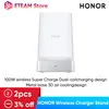 New Original HONOR Wireless Charger Stand Dual-coil Metal base 3D air cooling design 100W Wireless Super Charge For Honor Series 1