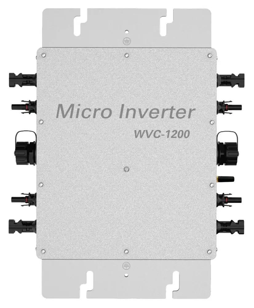 

1200W MPPT Micro Grid Tie Solar Inverter with IP65 Waterproof 22-50VDC Input to 110V/120VAC Pure sine Wave WVC-1200W