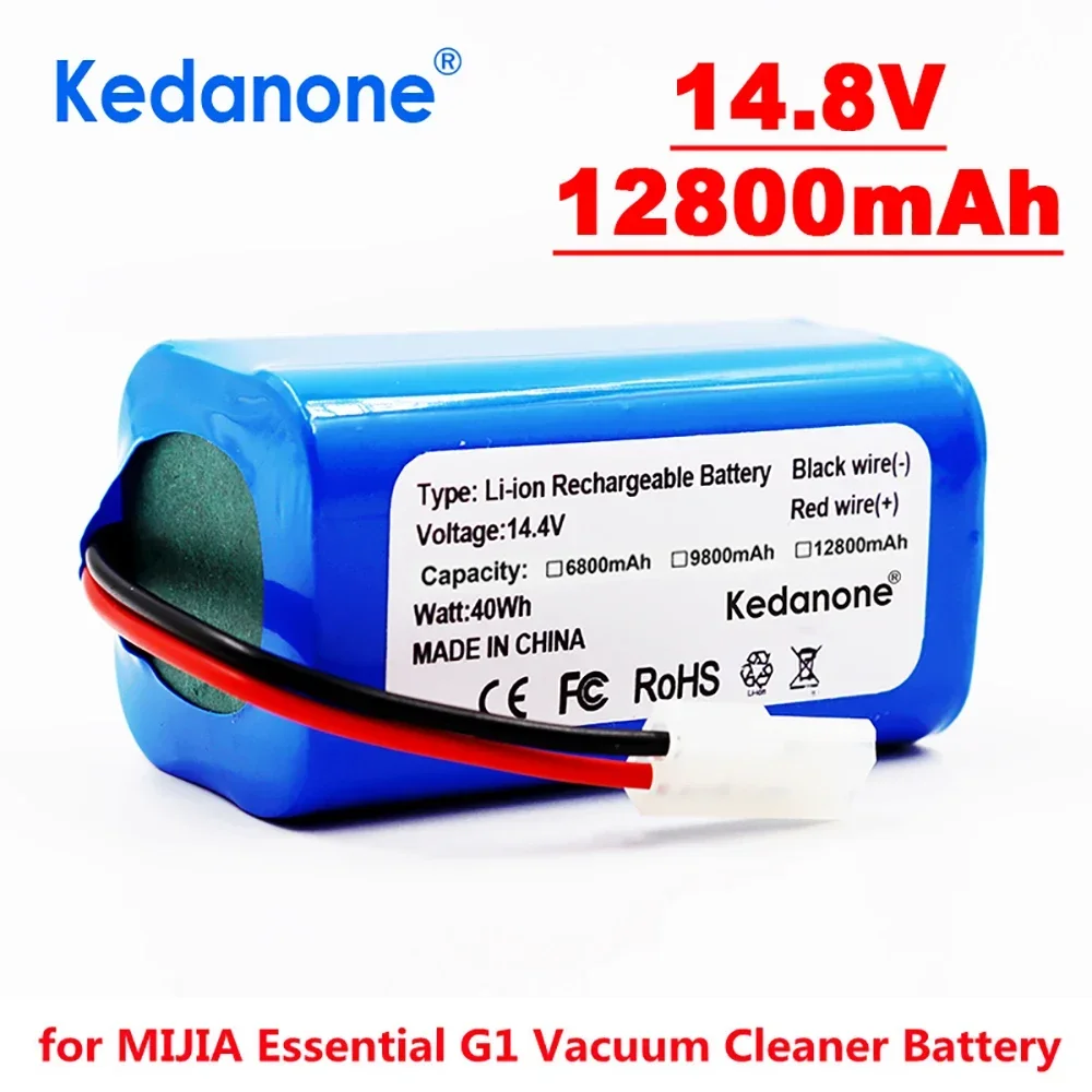 

2024 New 14.8V 2600mAh Li-ion Battery for Xiaomi G1 MI Robot Vacuum-Mop Essential MJSTG1 Robot Vacuum Cleaner 18650 Battery Pack