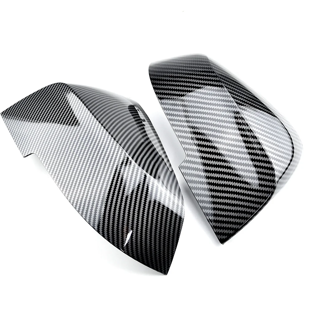 2 Stück Rückspiegelabdeckung Carbon Schwarz für BMW Serie 1 2 3 4 X M 220i 328i 420i F20 F21 F22 F23 F30 F32 F33 F36 X1 – Detail 8
