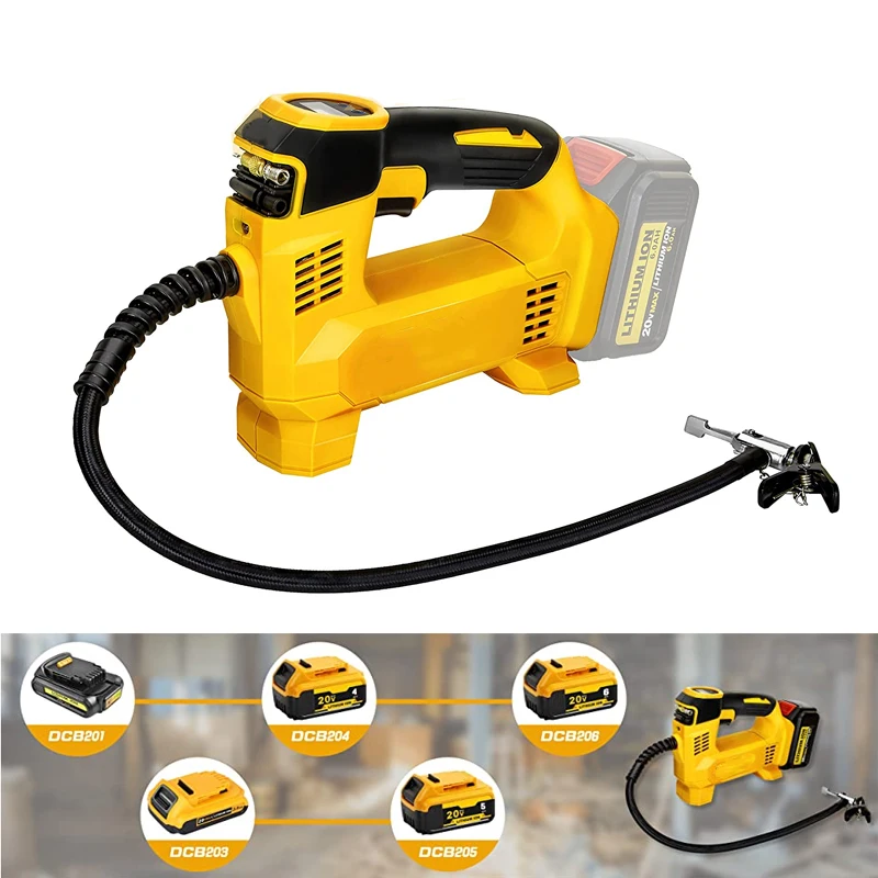 Electric Air Pump For Car Bicycle Tires Balls Portable Car Tire