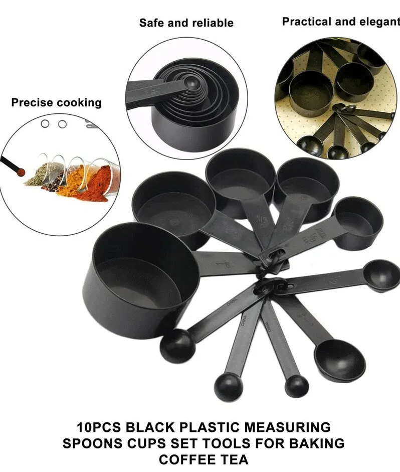 Description Picture 2 of item10pcs Measuring Spoons Milk Powder Spoons Baking Utensils Flour Spoons Scale Spoons Measuring Spoons Kitchen Baking Tools