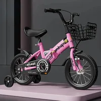 Vélo pliable pour enfants de 16 pouces, jouet Portable pour enfants de 2 à 8 ans, bébé apprenant à monter, véhicule à roues d'entraînement 4