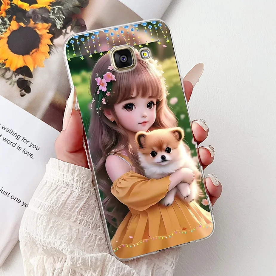 Cute Cat Cartoon Soft Silicone Phone Case Cover