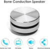 Bone Conduction Bluetooth Speaker Vibration Stereo Audio Digital TWS Wireless Smallest Speakers Dropshipping Mini Portable Metal 2