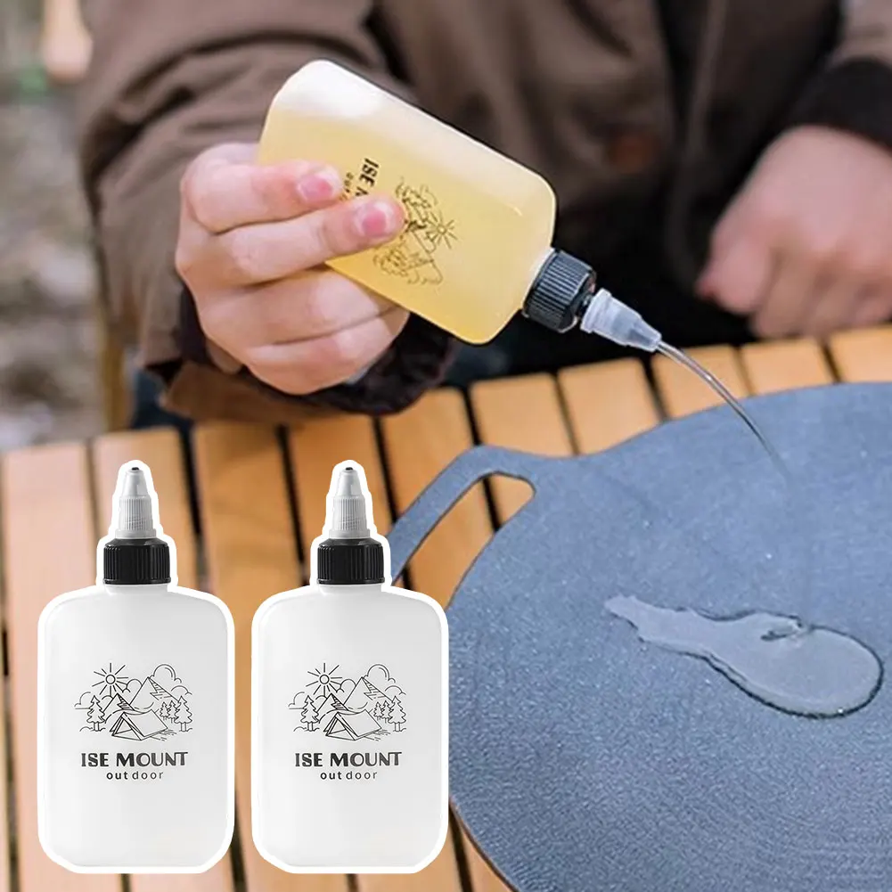 Outdoor Oil Bottle Portable Packaging Small Oil Pot Vinegar Bottle Soy Sauce Bottle Camping Leak-proof Sealed Seasoning Bottles