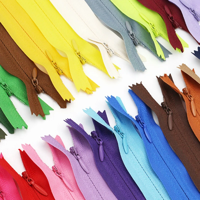 

Colorful clothing, nylon zipper, pillow, cushion, skirt, pants, side closure, fabric edge, zipper sewing