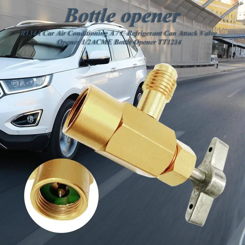 R134A R22 Aria Condizionata Per Auto Refrigerante Ricarica Portatile Tubo Di Misurazione Manometro Per Gas Apribottiglie Forniture Automobilistiche In