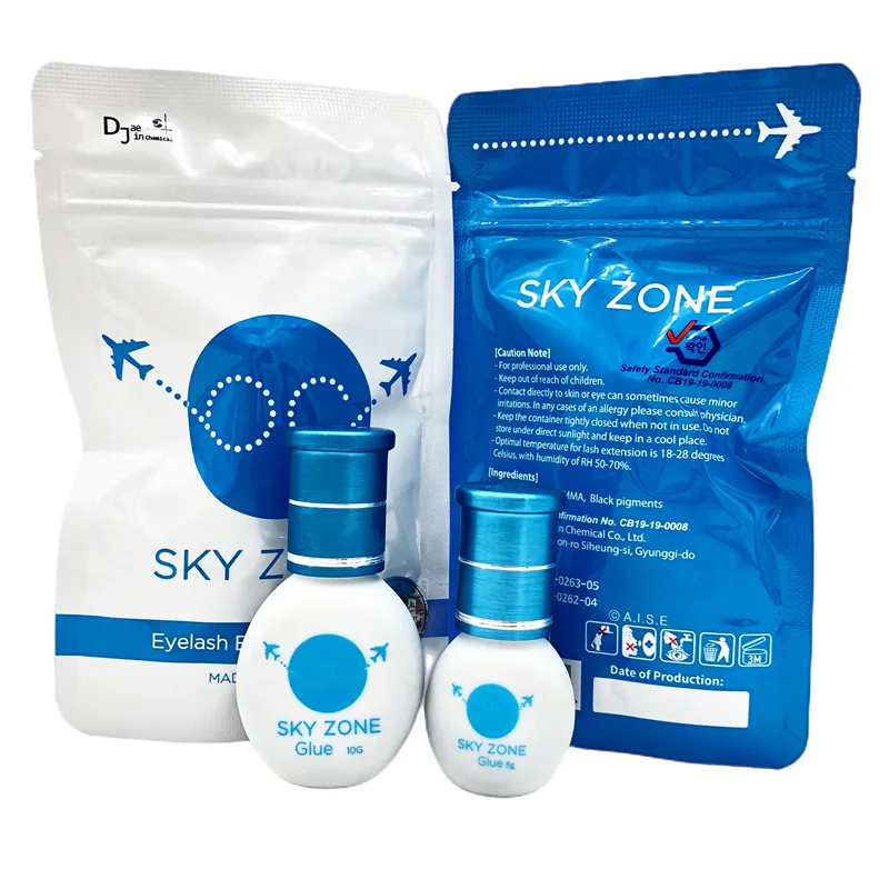 1bottle Sky Zone Glue 5g/10g For Eyelash Extensions Fastest Dry Low