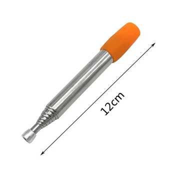 Stainless Outdoor Cooking Blow Fire Tube Stainless Steel Adjustable Torch Pocket Bellow Camping Blowing Fire Stick Survival Tool 5