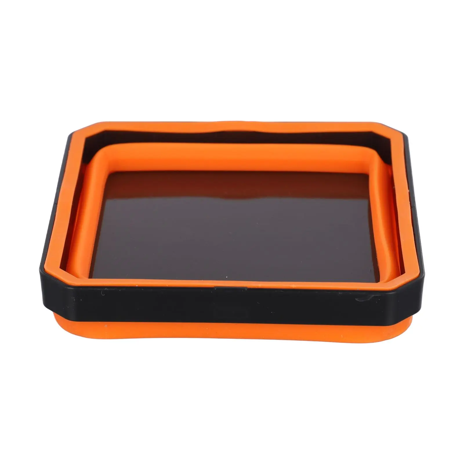 4,5 Zoll faltbare magnetische Schraube Tablett Silikon Schüssel Werkzeug Teil Aufbewahrungsbox Organizer für Klempner Tischler – Detail 13