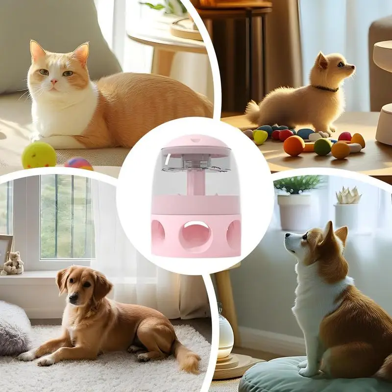 Pet Puzzle Toys Interactive Toys self-service food leaking machine Detachable Food Dispenser Slow Feeder for Training Playing