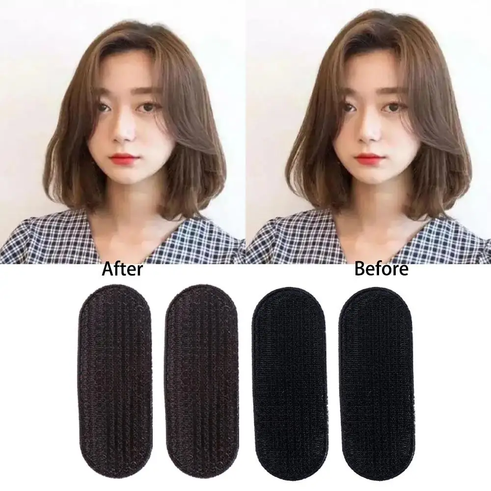 여성 헤어 액세서리 헤어핀 커피색 볼륨업 헤어 클립 헤어 인서트 스타일링 도구