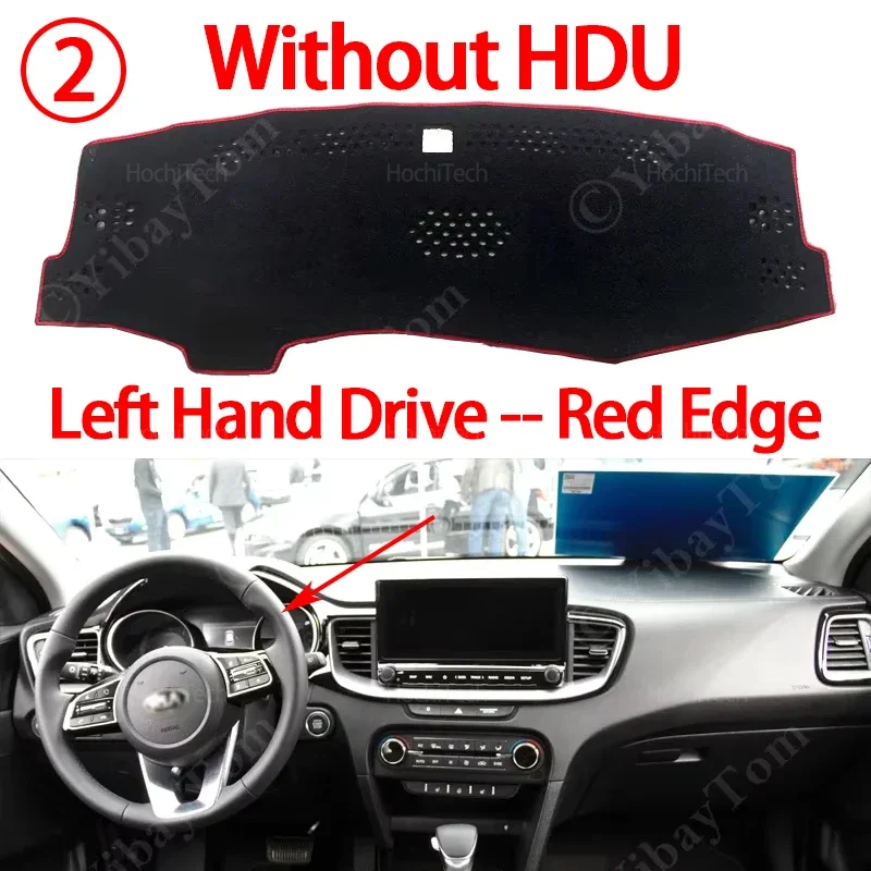 Deluxe Dashboard Cover Anti-Slip Mat Sunshade Carpet Rug - Premium Car Interior Accessory