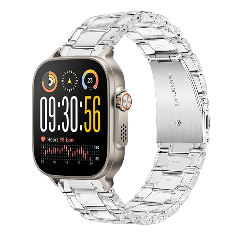 Vibrant 22mm Resin Strap Replacement Watchband