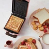 Lovely Cherry Blossom Powder Sandwich Breakfast Machine, Household Multi-function Edge Toaster Light Food Machine, Bread Maker 3