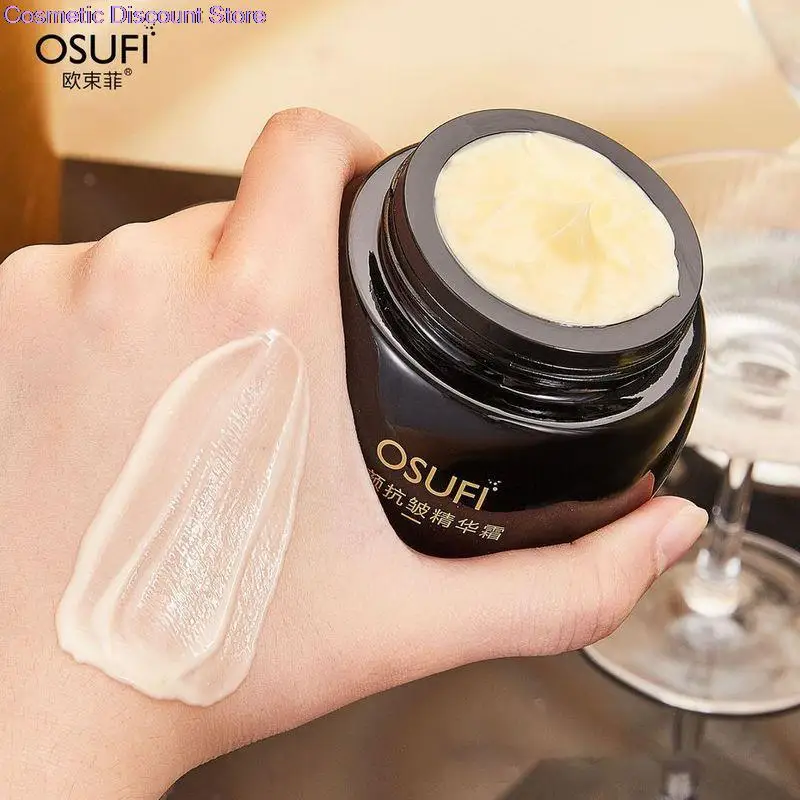 OSUFI Black Bandage Anti-wrinkle Essence Cream Moisturizing Hydrate Brighten Lighten Fine Lines Firm Ant Aging Skin Care