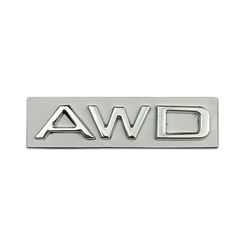 AWD 로고 자동차 뒷 트렁크 배지 Lexus Nx200t Ct200h Lm Rx Gs 570 Gx Rx350 Gx470 Es350 용 전신 엠블럼 스티커