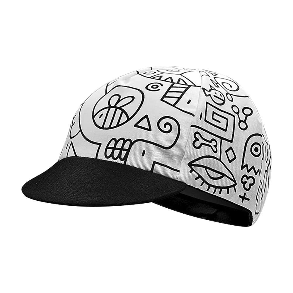 Funny Multi Styles Colors Merry Christmas Coffee Donut Ride Bike New Classical Cycling Caps OSCROLLING Gorra Ciclismo Unisex 2