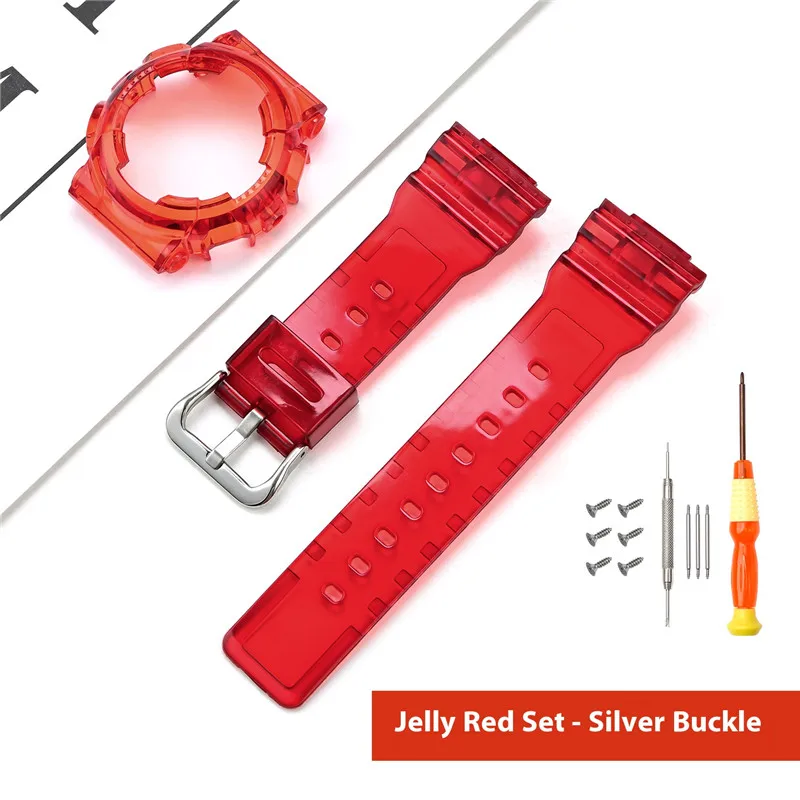 Transparent TPU Resin Sport Strap and Case