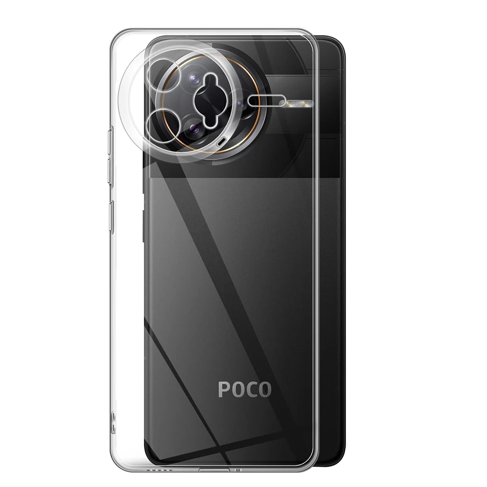 Ultra Thin Transparent Silicone Clear Soft Shell Back Cover
