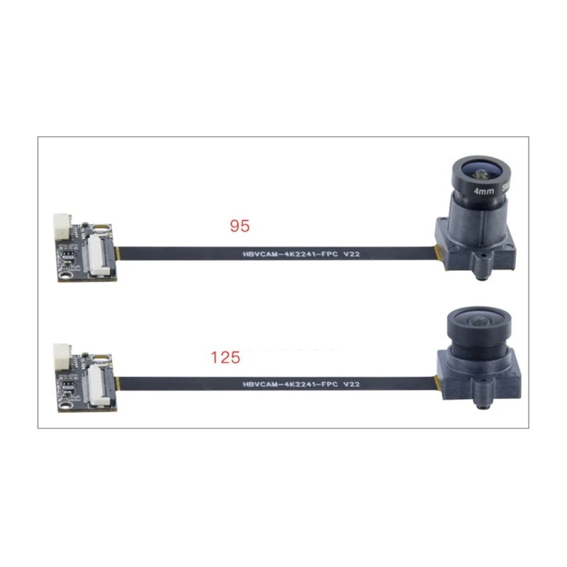 

Clear 8MP 4K USB2.0 Camera Module with 50cm/19.69in 5P 1.0MM USB Cable