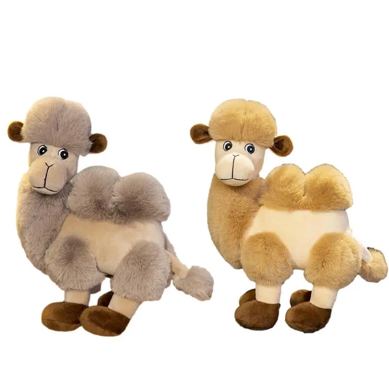 

Плюшевая игрушка в виде верблюды, плюшевый подарок, мягкая фигурка на день рождения, детский день рождения, Рождество, сенсорная игрушечная кукла-животное, мягкие плюшевые игрушки