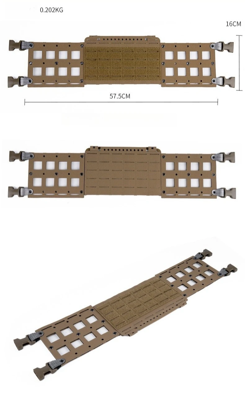 체스트 행거 확장형 섀시 III MOLLE 로드형 행거, 확장형 캐리어, 다양한 조합