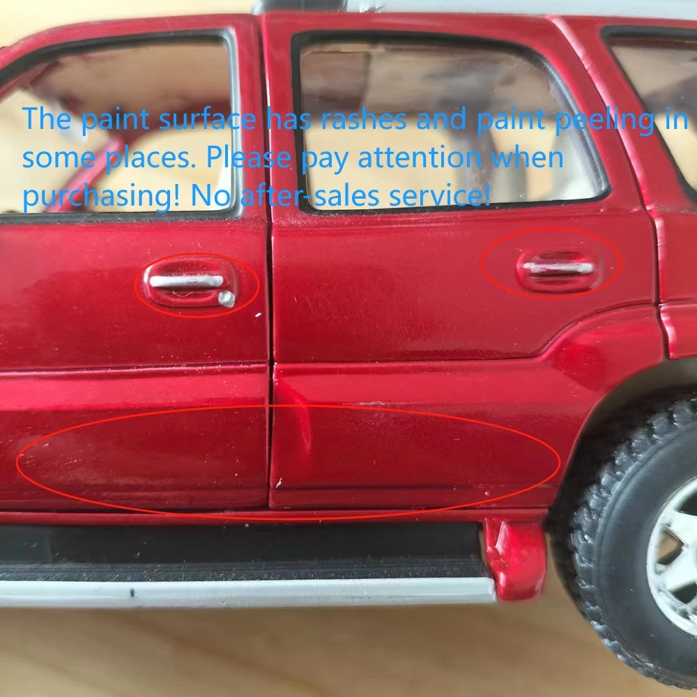 Flawed Die-cast 1:24 Scale 2002 Cadill Escalade Classic