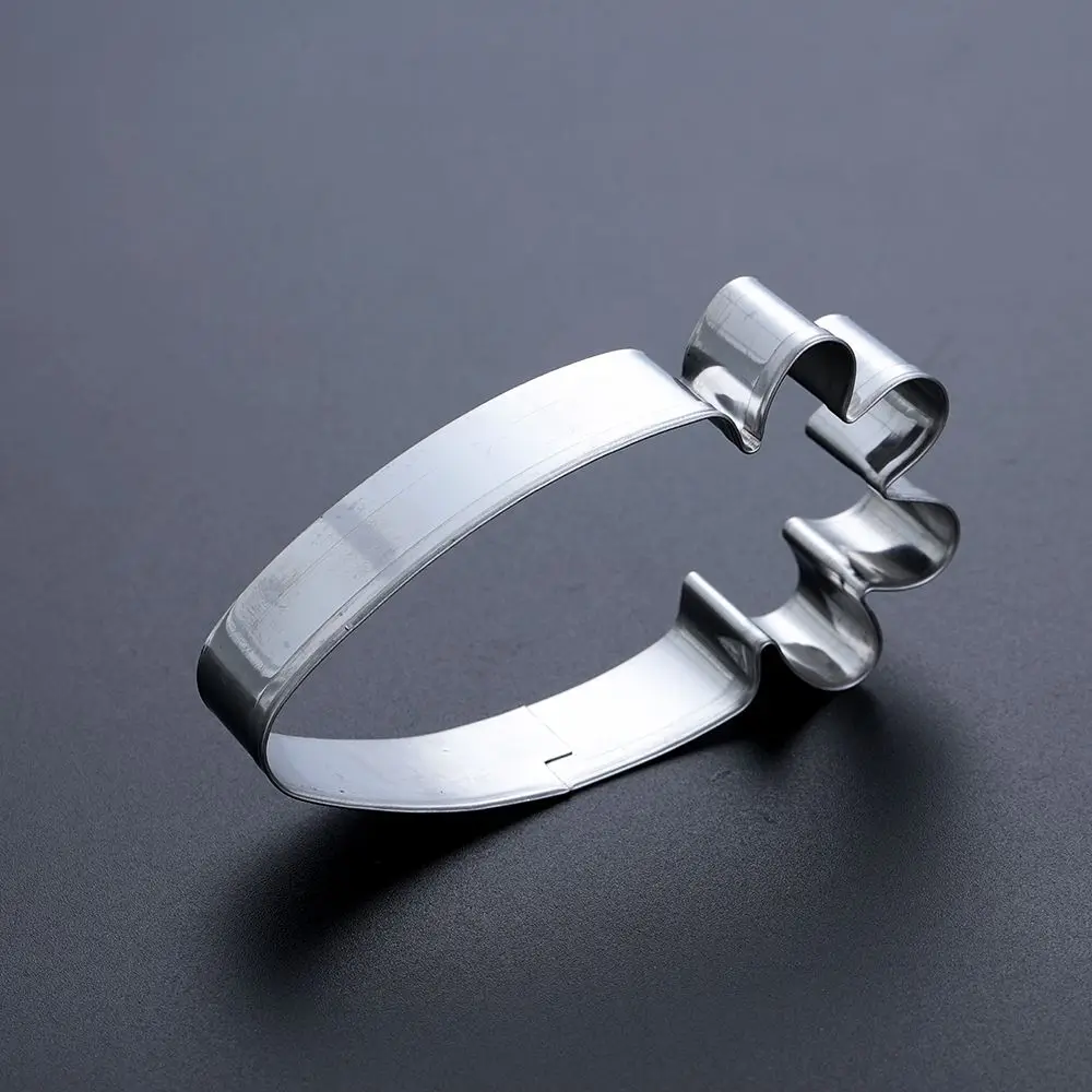 Cookie Cutter 1/3PCS Easter Egg Rabbit Radish Stainless Steel Cookies Cutter Cake Mold DIY Baking Tool