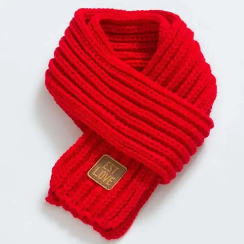Kids scarf Kids Scarf Boys Girls Baby Winter Warm Scarf Women Knit Shawl Children Neck Collar Keep Warm Accessories