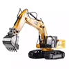 Huina 1523 1:14 Alloy 21 Channel Remote Control Excavator Metal Version 2.4G Wireless Large Construction Vehicle Excavator Toys 6
