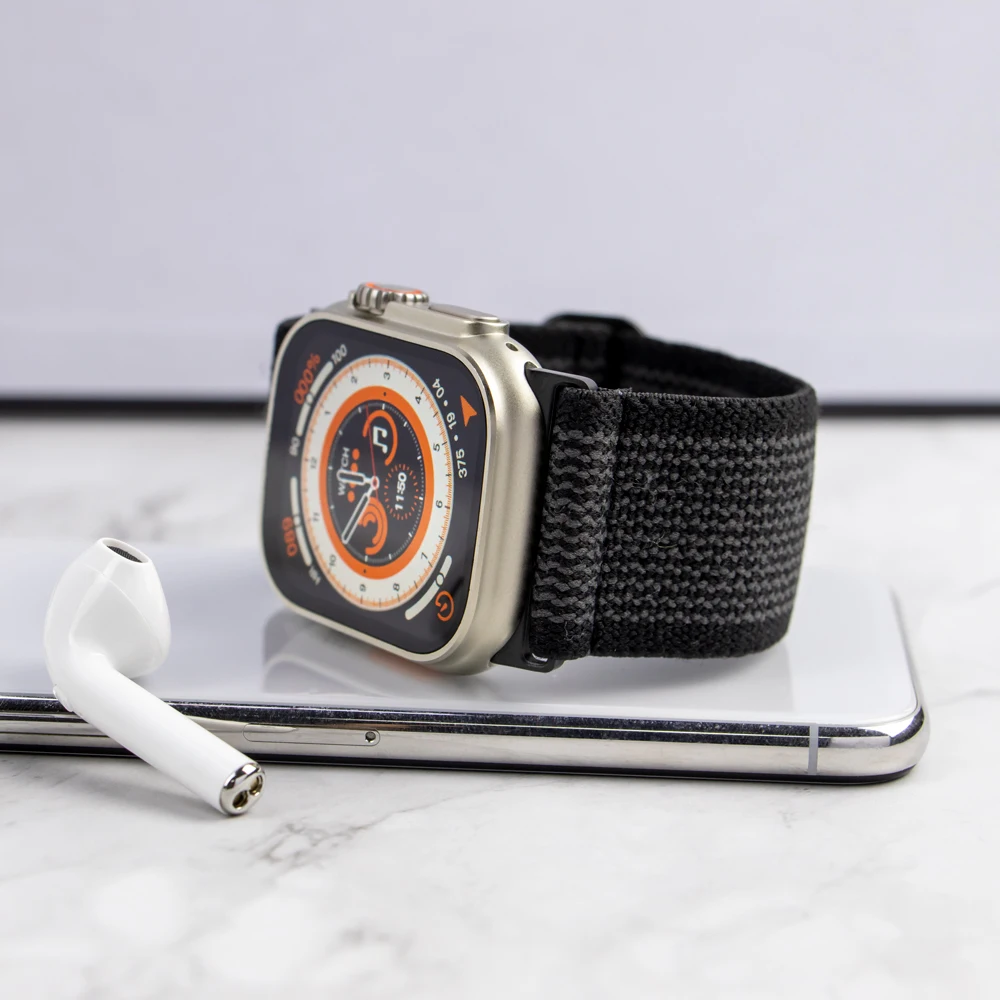 Wide Strap for Apple Watch Ultra Band 49mm 44mm 45mm 42mm