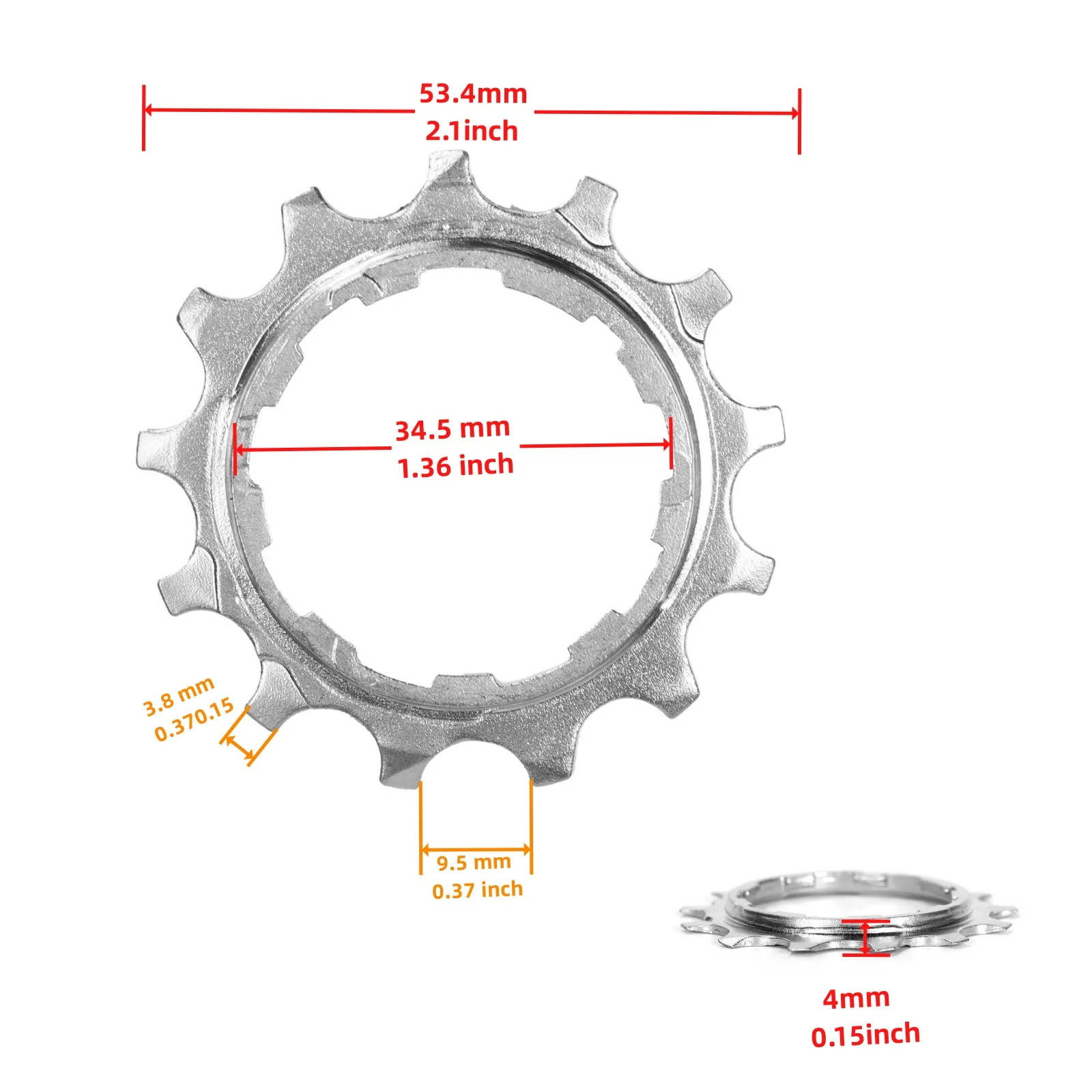 Yooghuge Estrattore A Ruota Libera A velocità Singola Fissaggio Bici Strumento Disinstallazione