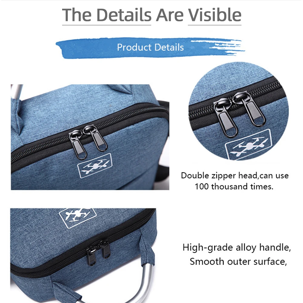 Drone Accessories Drone Storage Bag Drone Storage Case Camera Shoulder Bag Shoulder Bag for DJI Mini 4 Pro Portable for DJI RC2/ RC-N2 Remote Control