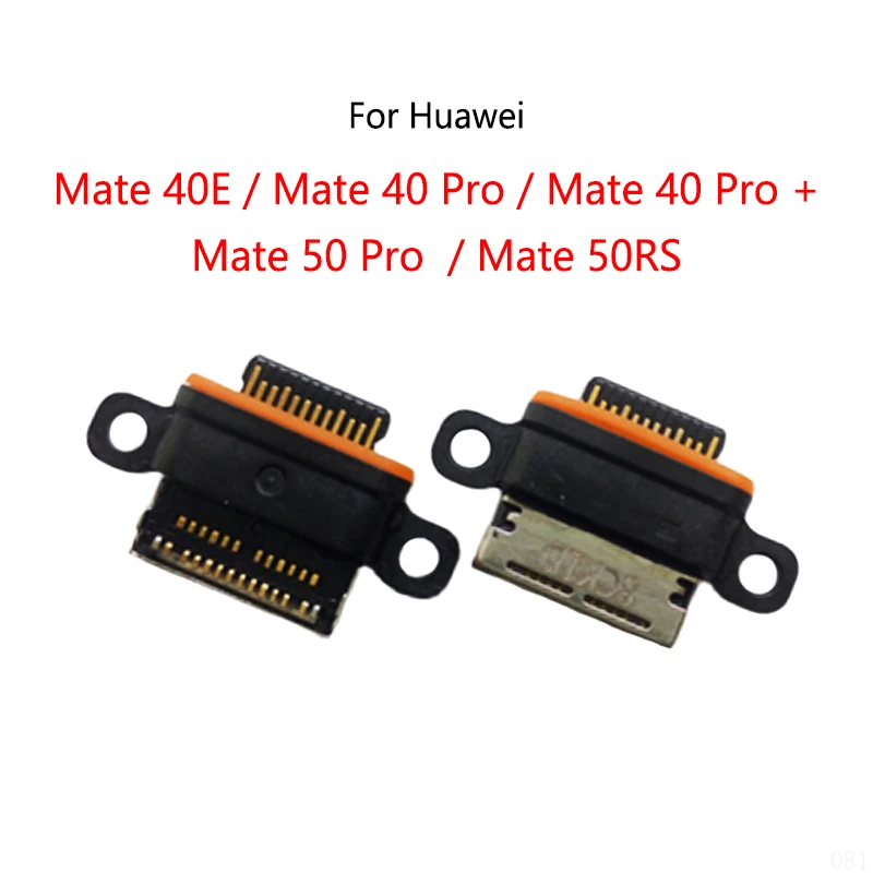 

50 шт./лот для Huawei Mate 40E 50RS/ Mate 40 50 Pro / Mate 40 Pro Plus Type-C USB зарядная док-станция зарядный разъем порт разъем