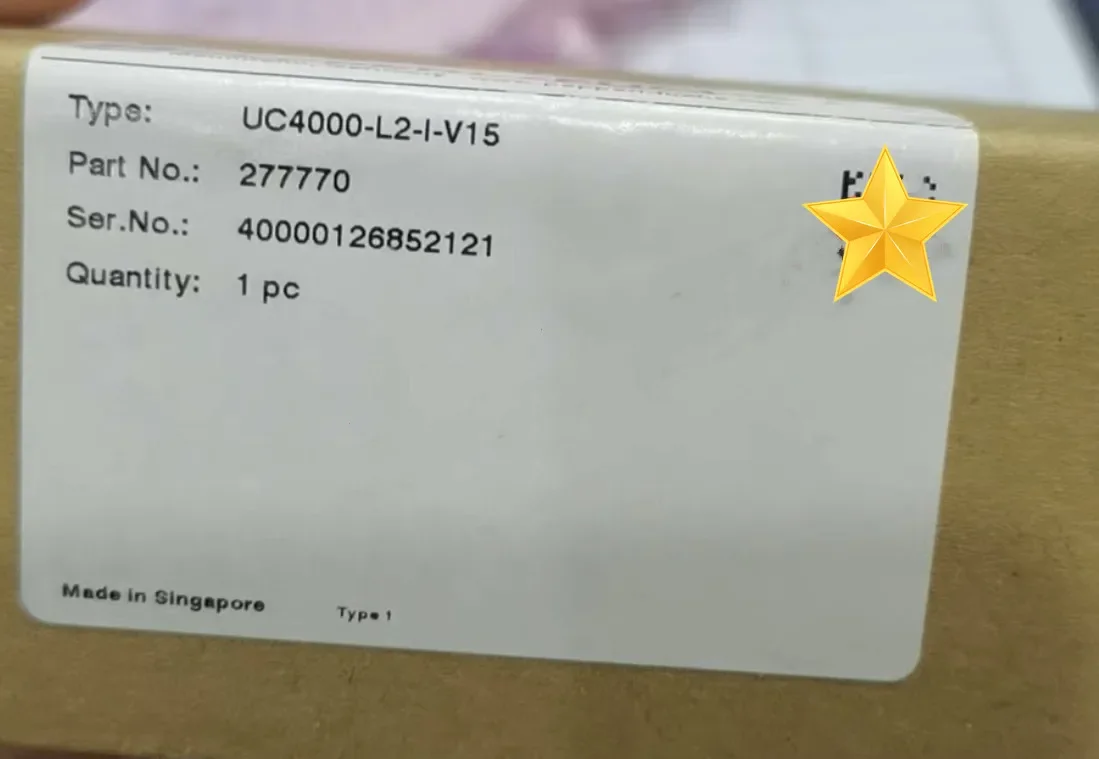 

UC4000-L2-I-V15 Brand new